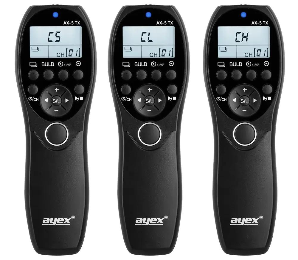 ayex juhtmeta taimerkäiviti Sony kaameratele — täpne pildistus – pakend ja tarvikud