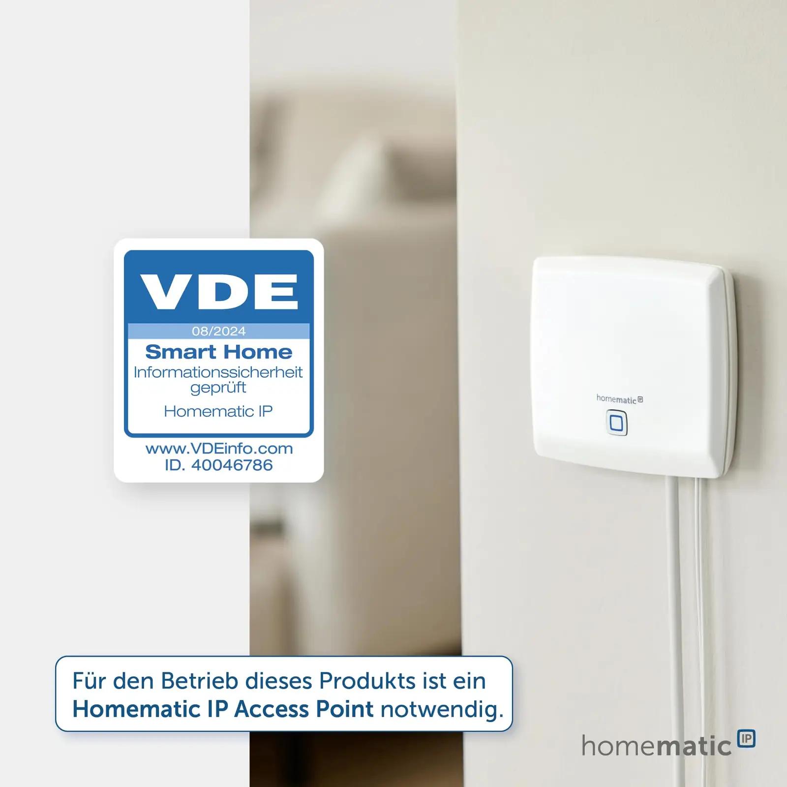 Homematic IP nutikas rulootoide – lihtne juhtimine ja paigaldus – kasutusnäide