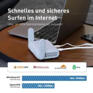 GL.iNet GL-MT3000 arvutitarvikud – detailne lähivaade