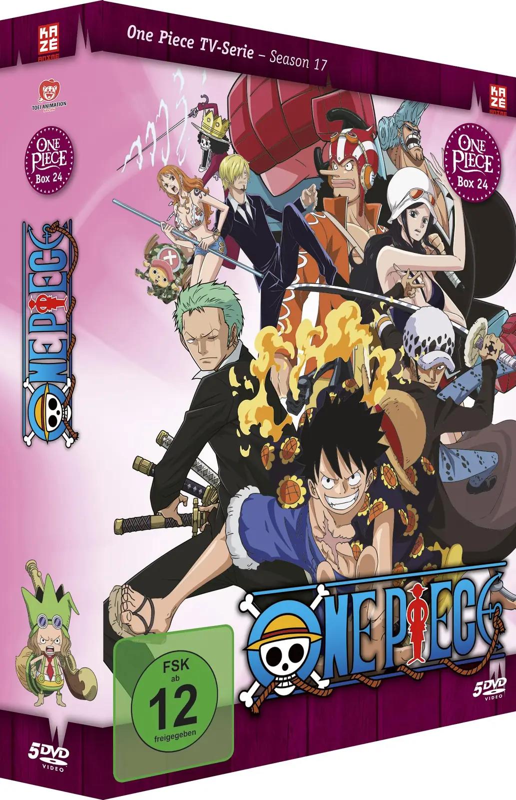 Crunchyroll DVD-kogumik – One Piece Vol. 24, hõbedane väljaanne