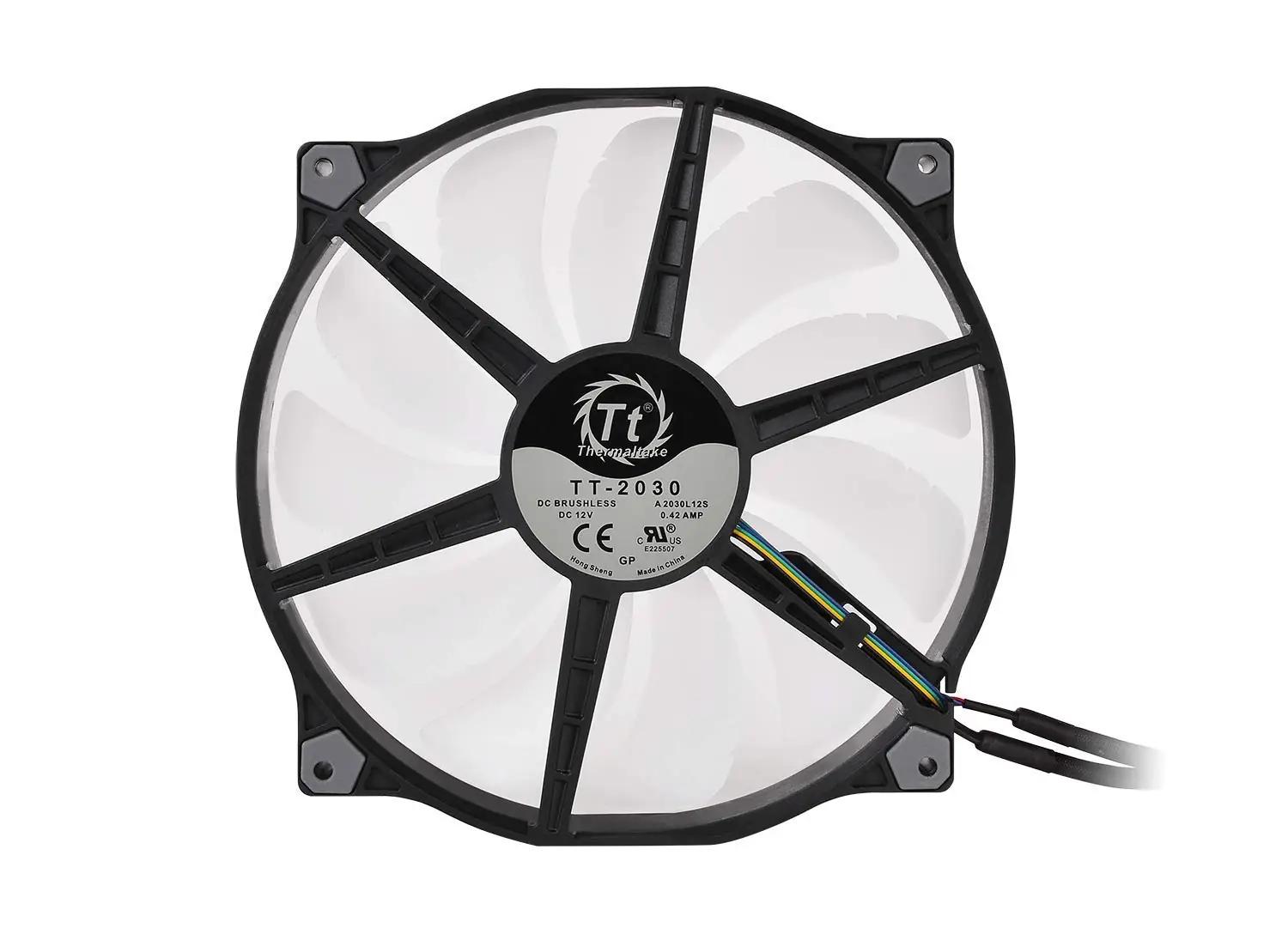 Thermaltake must PC-ventilaator 200 mm ARGB — vaikne jahutus – kasutusnäide