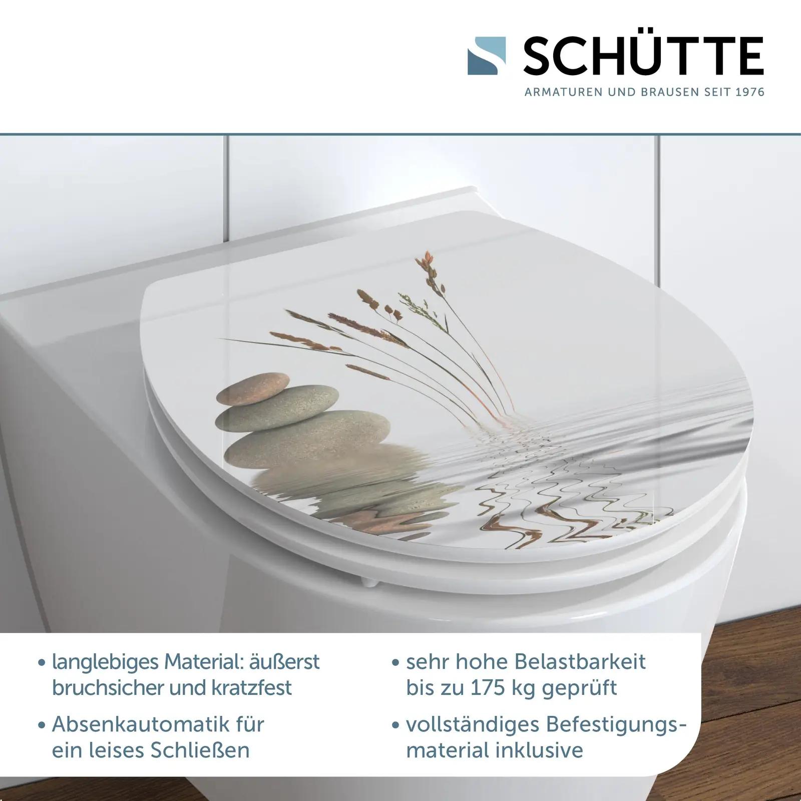 Schütte puidust WC-sitting Balance — vastupidav ja stiilne – pakend ja tarvikud