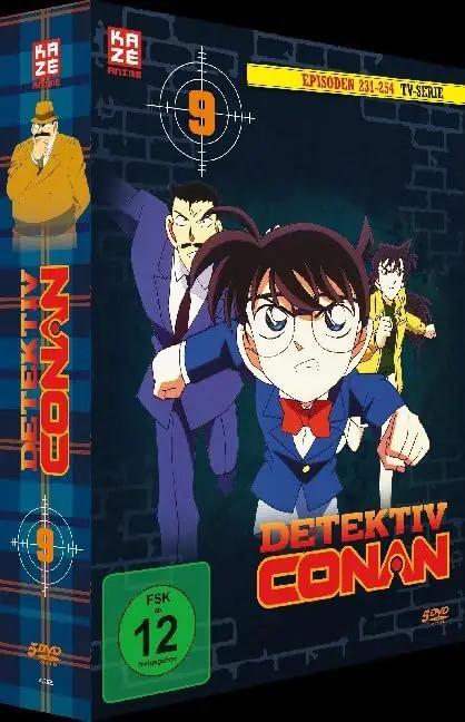 Crunchyroll maagiline DVD-kogumik – Detektiv Conan Vol.9 – pakend ja tarvikud