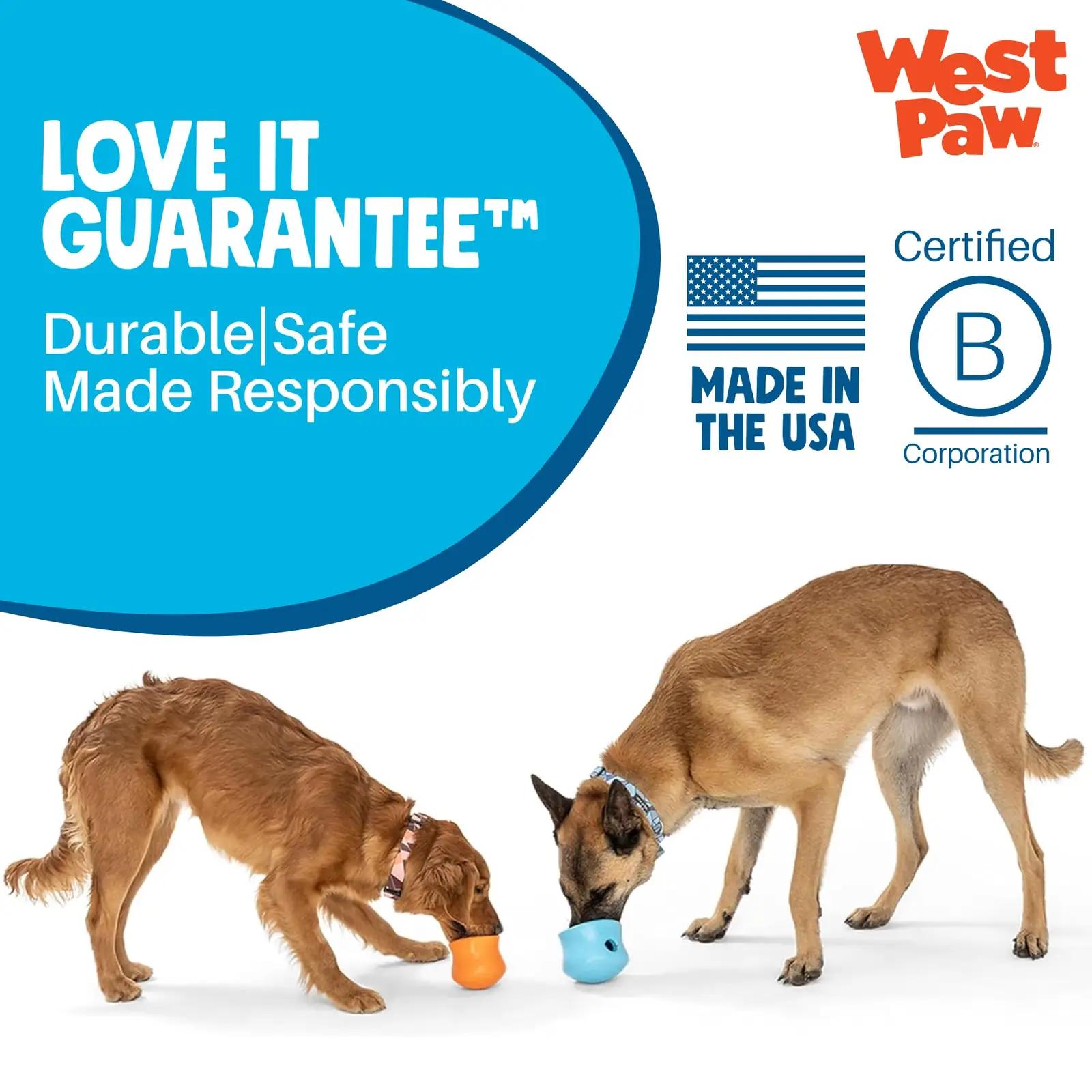 WEST PAW vastupidav kummist maiusepall koerale – ZG085GRN XL – pilt 7