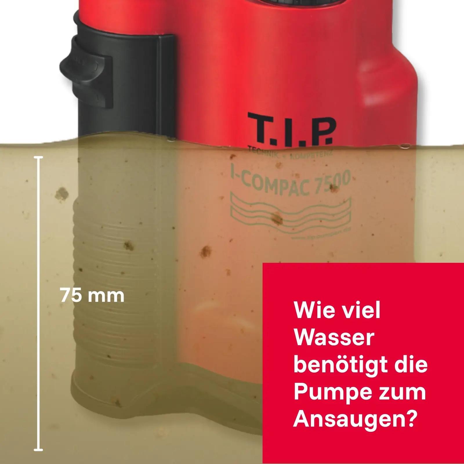 T.I.P. vastupidav plastikust äravoolupump 400W — kiire tühjendus – kasutusnäide