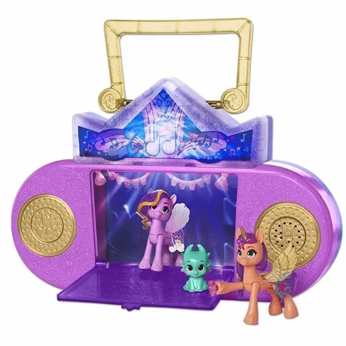 My Little Pony kaunilt valgustuv mängukomplekt lastekingiks – kasutusnäide