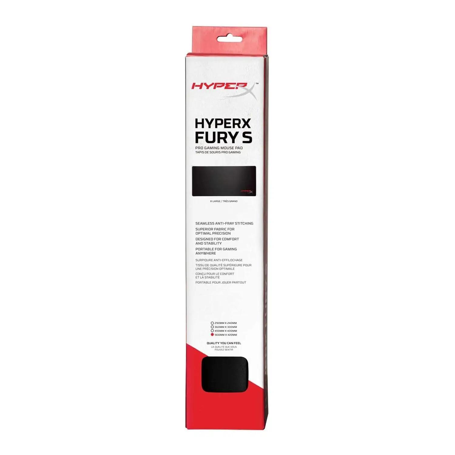 HyperX mugav ja vastupidav mängumatt Fury S Pro XL 90×42 cm – pilt 6