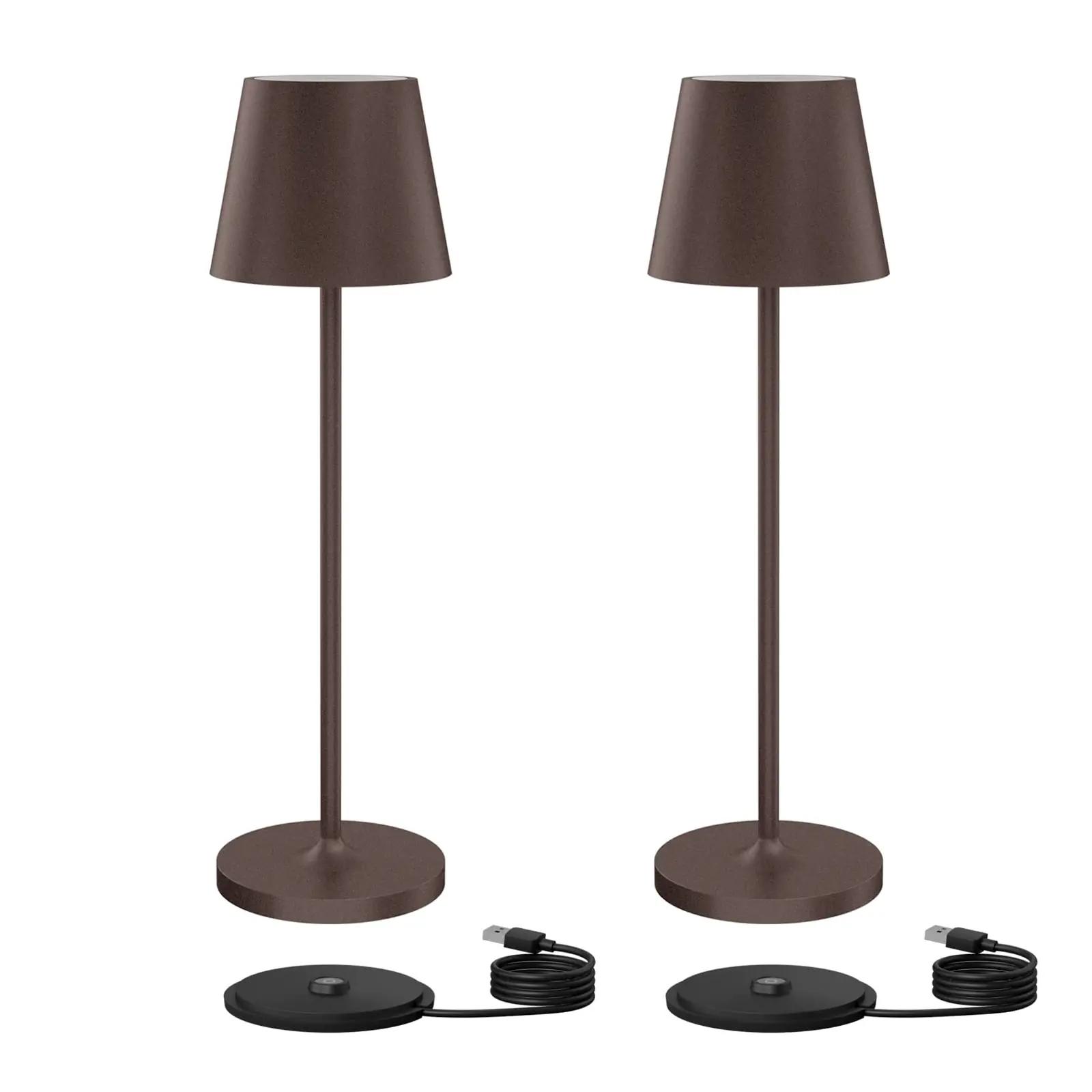 Klighten stiilne laualamp kaheosaline komplekt