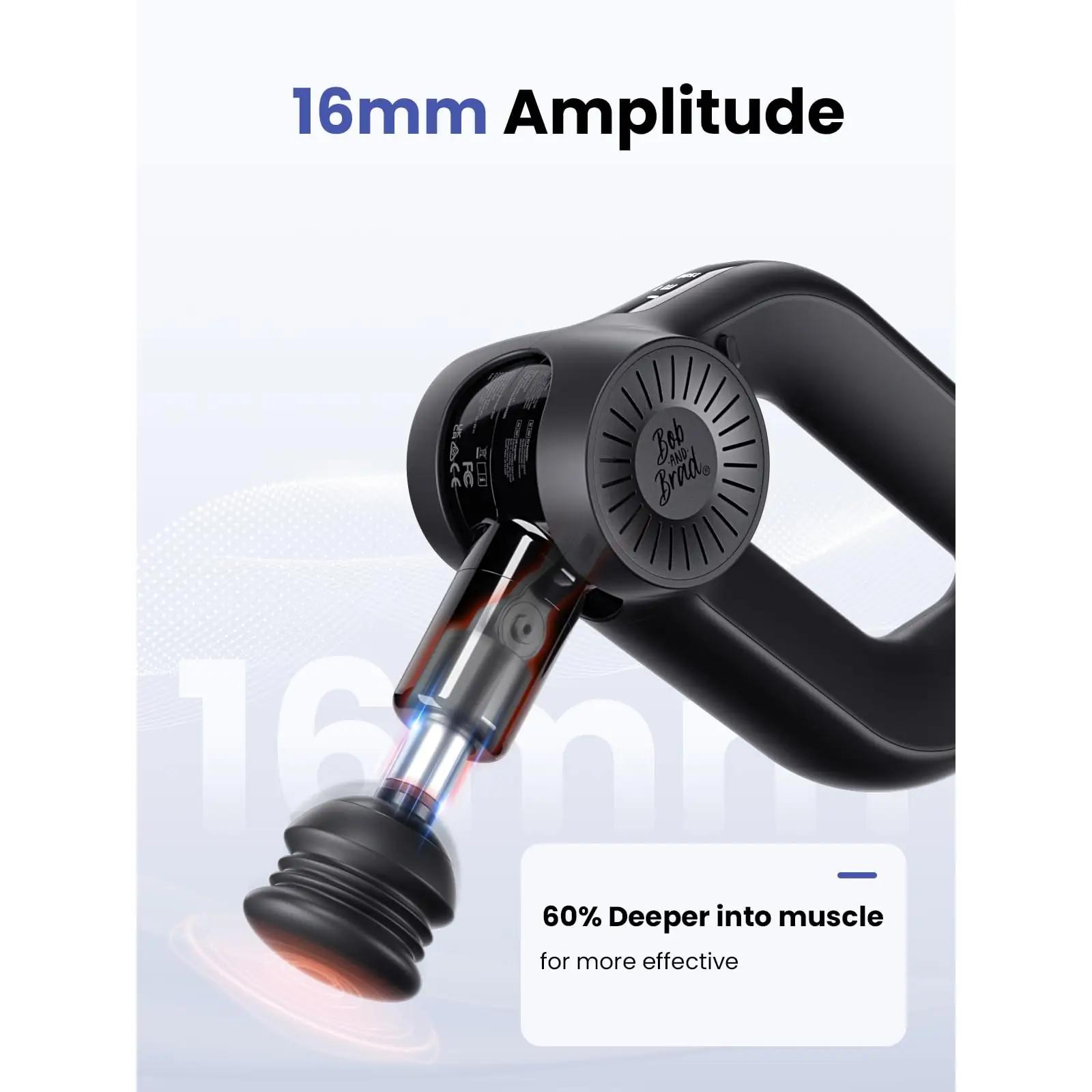 BOB AND BRAD D6 Pro-C massaažiseadmed – detailne lähivaade