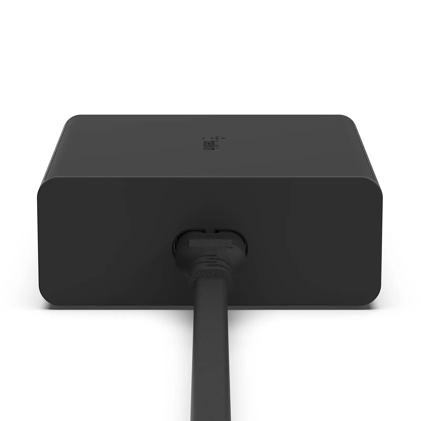 Belkin kiire 108W GaN laadija mitme seadme laadimiseks – kasutusnäide