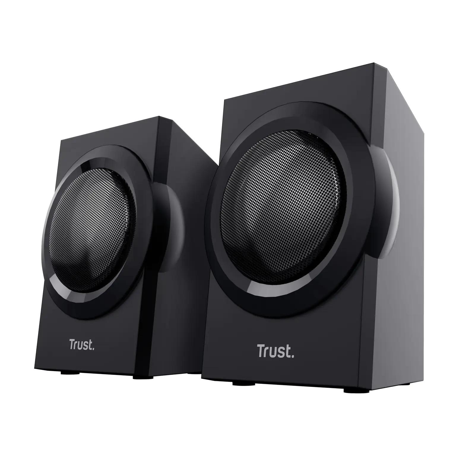 Trust heli- ja bassisüsteem — puidust subwoofer ja võimas kõlar – pilt 6
