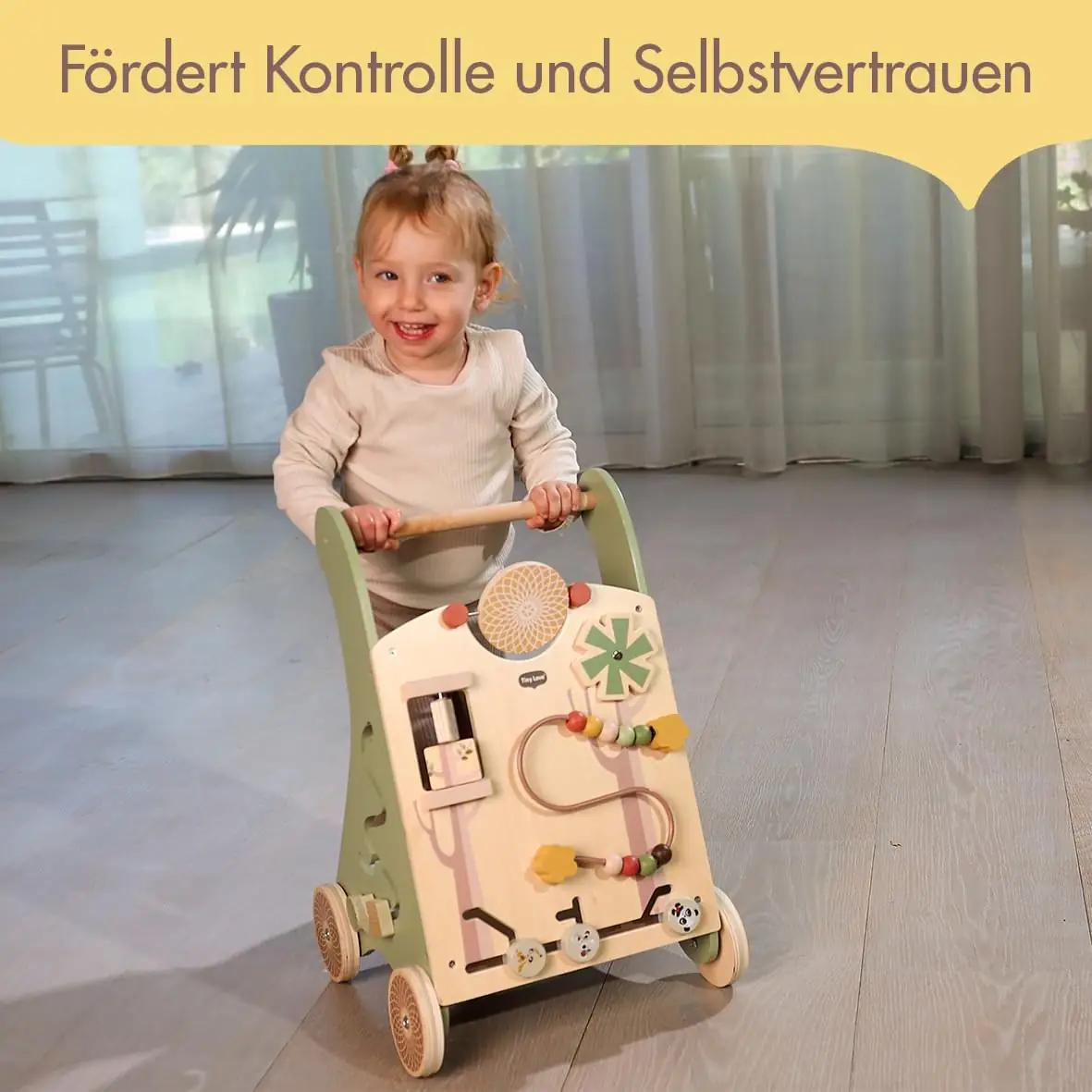 Tiny Love puidust käru – arendav 2‑in‑1 mänguabi lastele – pilt 6