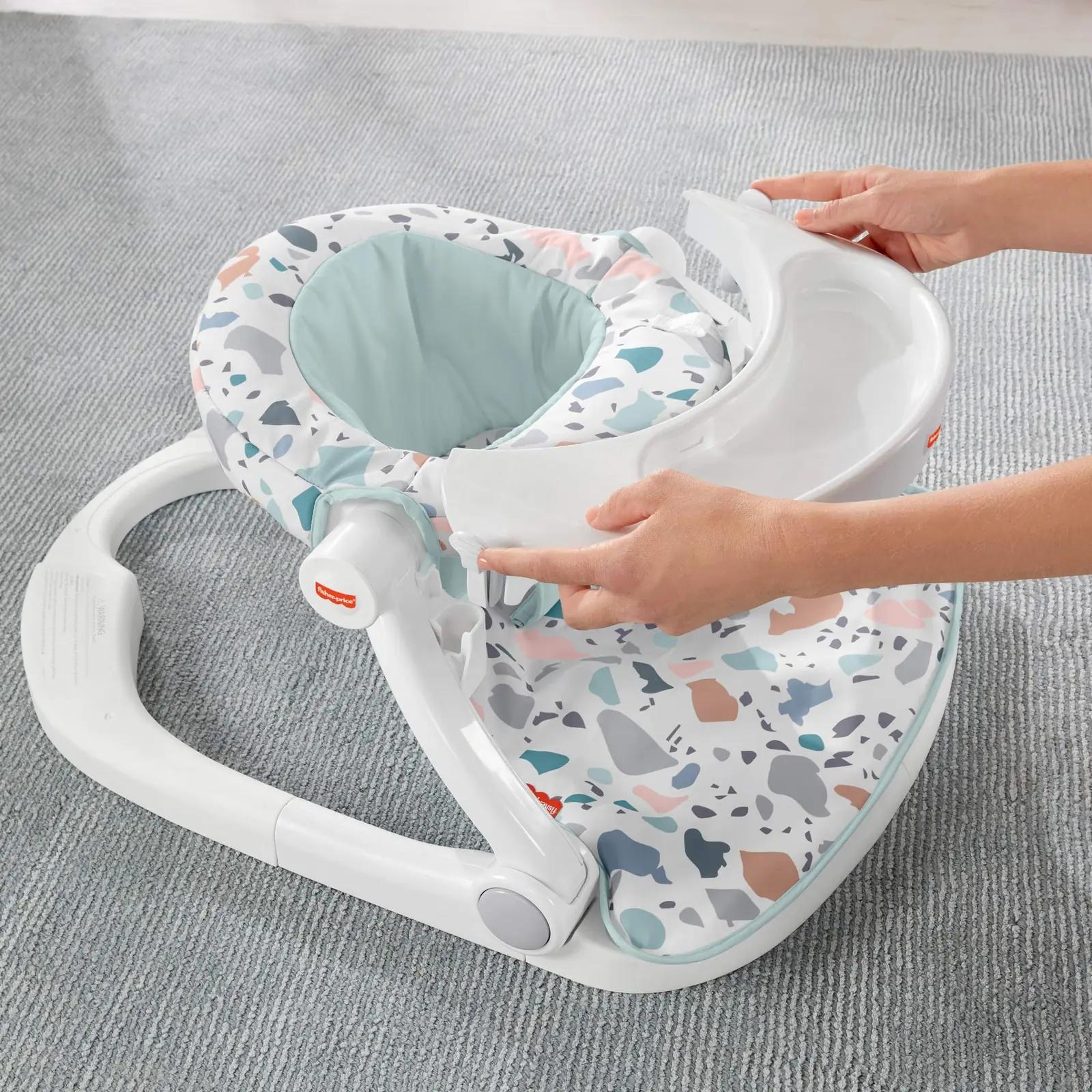 Fisher-Price kaasaskantav lasteiste plastist söögialusega — – pilt 8