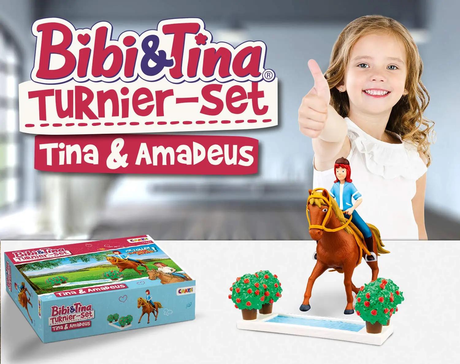 CRAZE mängukomplekt Tina & Amadeus – ratsaspordi mänguasi – pilt 6