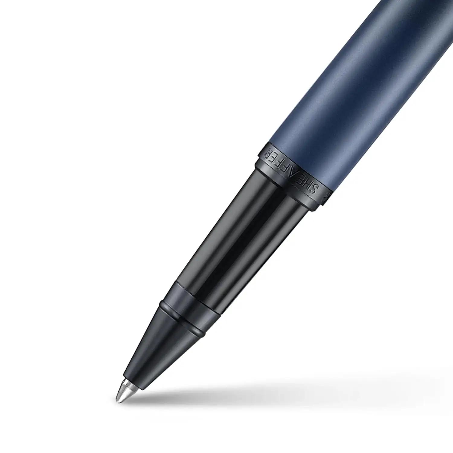 Sheaffer premium messingsulestik – mattsinine kirjutuskingitus – pakend ja tarvikud