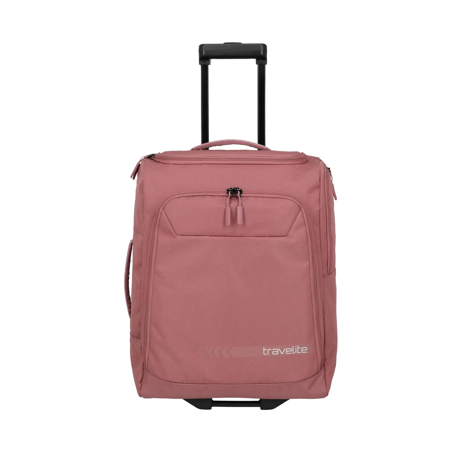 Travelite roosa trolley-reisikott 55 cm – kerge ja praktiline