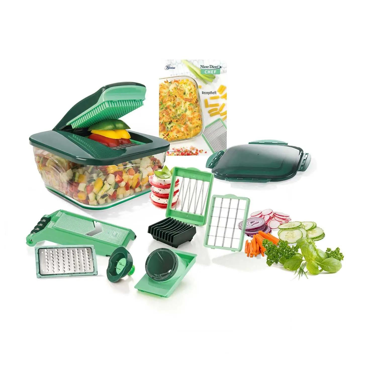 Genius roostevaba köögiriist – mitmeotstarbeline Nicer Dicer