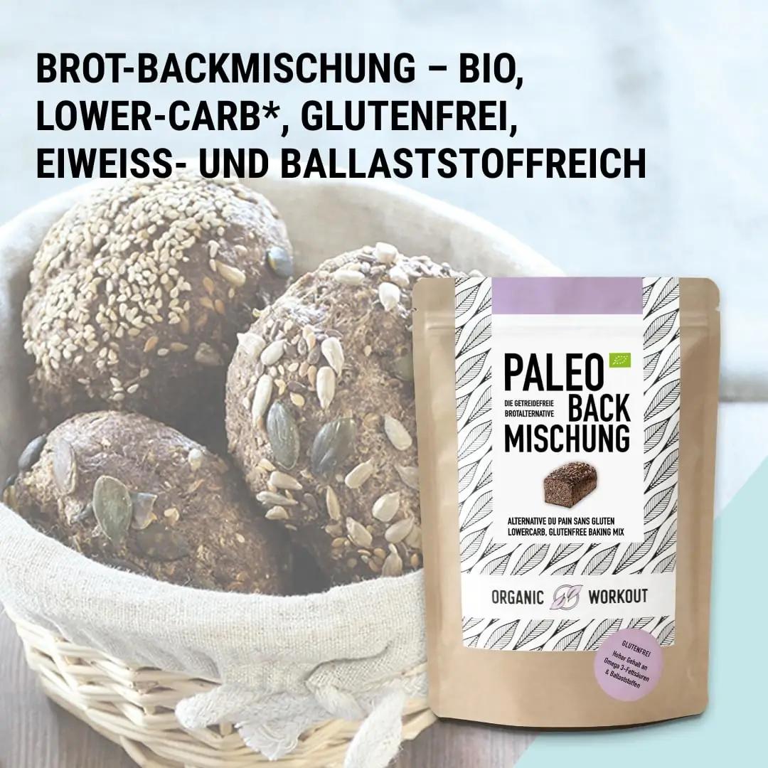 Organic Workout mahe paleo-segu — gluteenivaba ja madala – pakend ja tarvikud