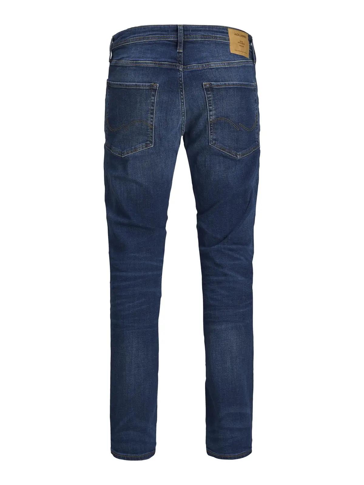 JACK & JONES tume denim püksid — klassikaline slim fit – pakend ja tarvikud