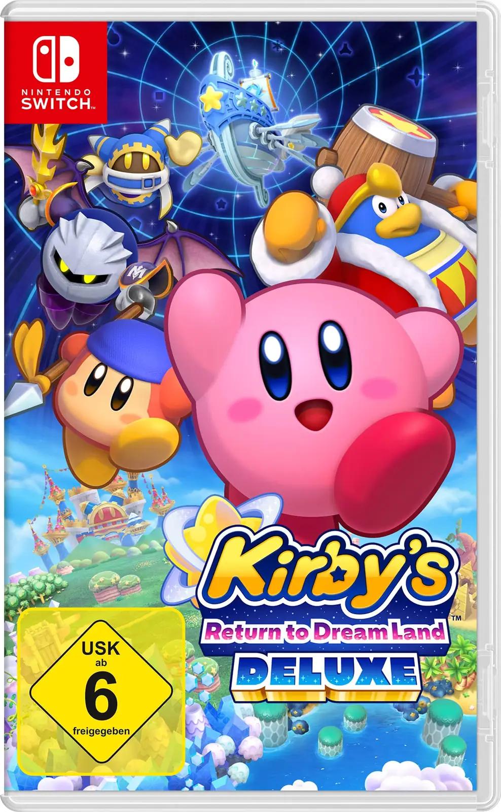 Nintendo mängukassett Kirby’s Return to Dream Land Deluxe