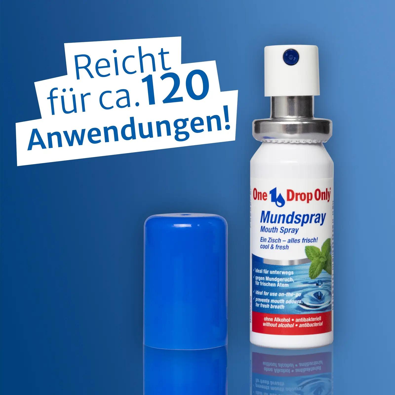 One Drop Only värskendav antibakteriaalne suusprei (15 ml) – pilt 6