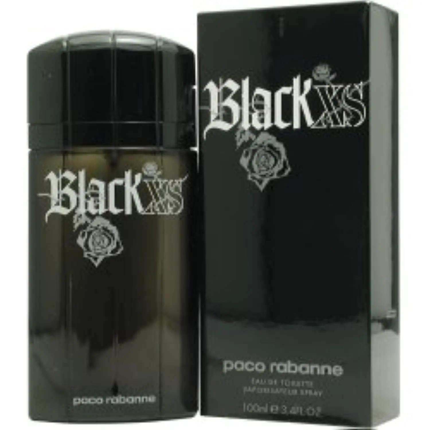 Paco Rabanne Black XS 100 ml — puidune aroom ja kingiidee – pakend ja tarvikud