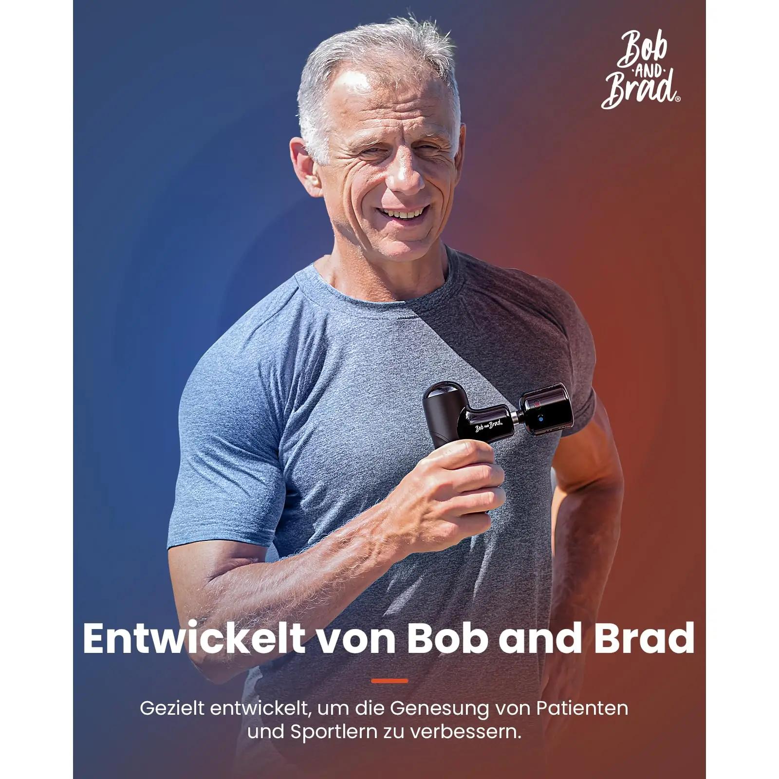 BOB AND BRAD mini massaažipüstol Q2 Pro soojaga – pilt 8