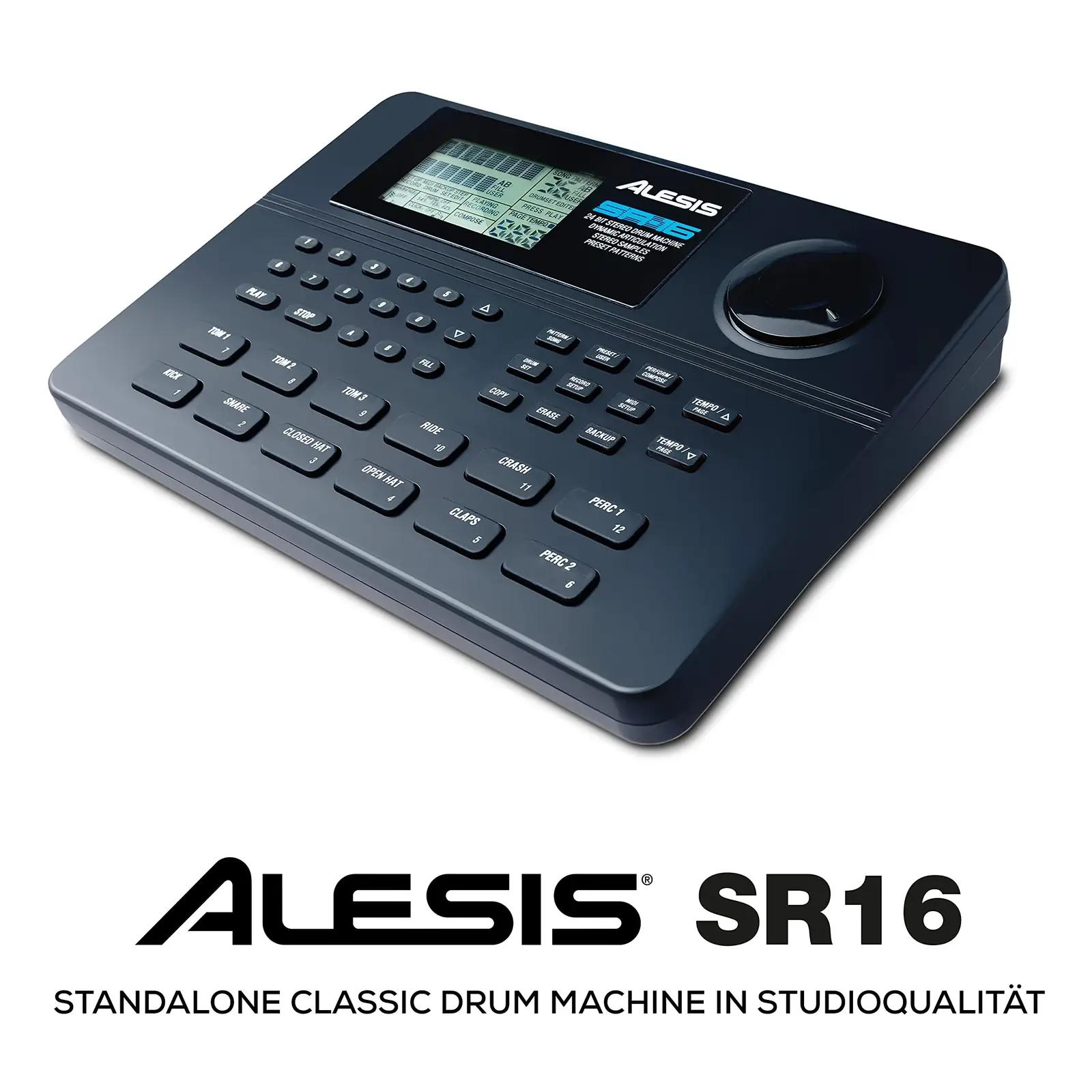Alesis klassikaline trummimasin SR16 — kompaktne – pilt 7