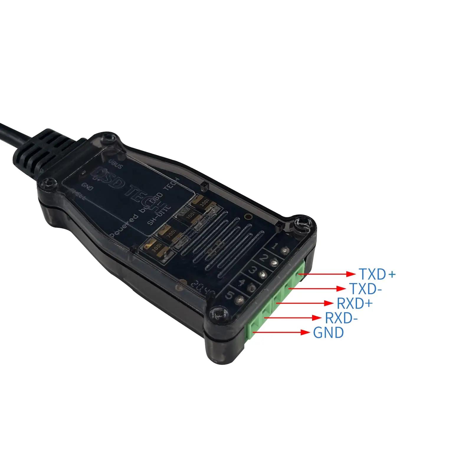 DSD TECH USB-C adapter RS485/RS422 — tööstuslik ja vastupidav – lisavaade