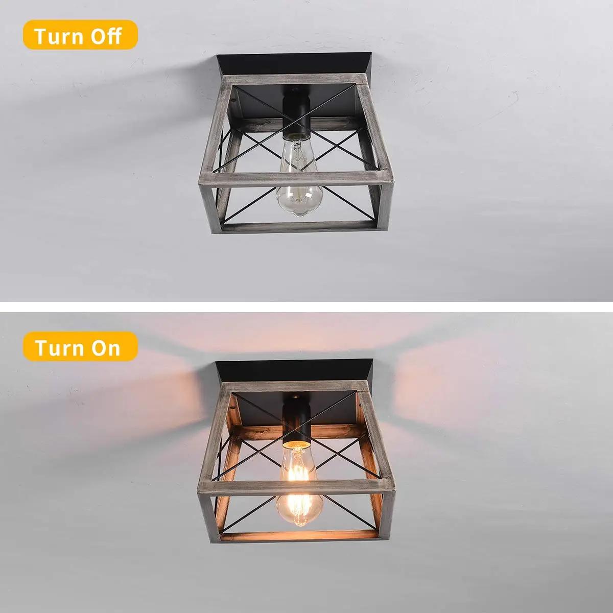 Ganeed vintage metallripats laelamp – rustikaalne sisevalgustus – pilt 9