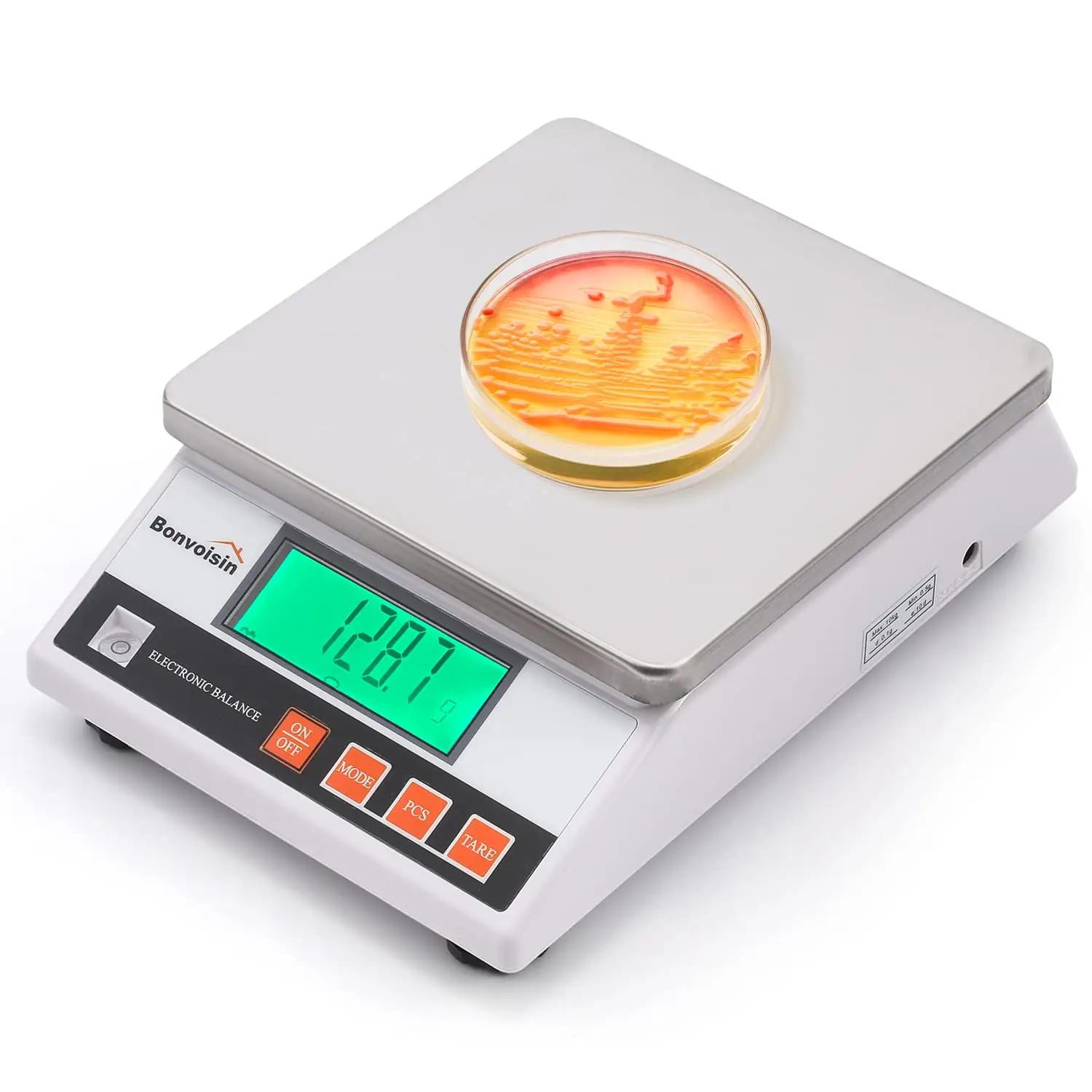 Bonvoisin täpsuskaal 10 kg/0,1 g – professionaalne ja vastupidav