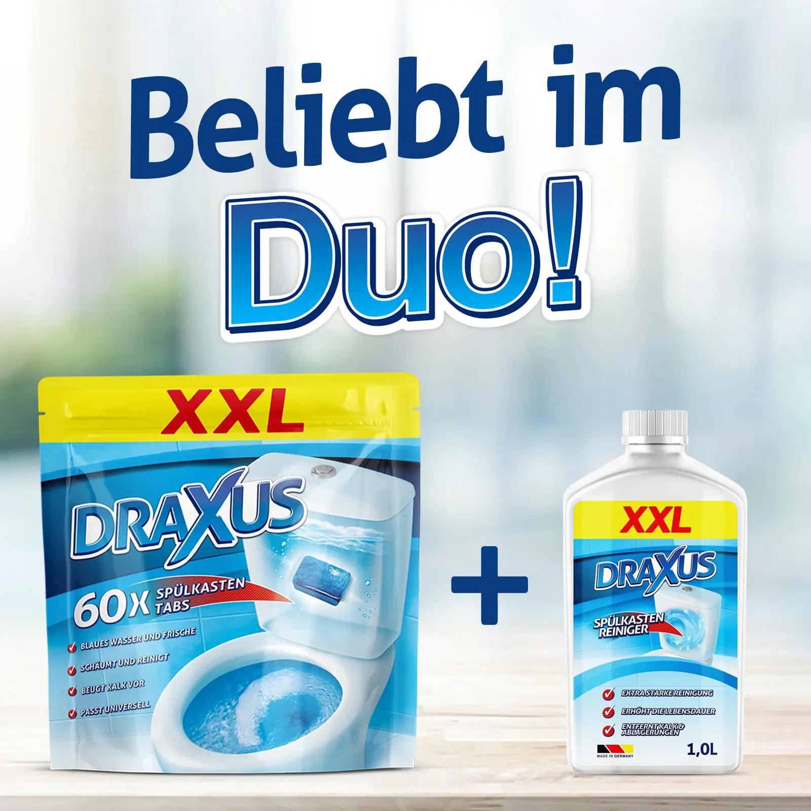 DRAXUS värske sinine WC-tablettide XXL-pakk — 60 tk – pilt 7