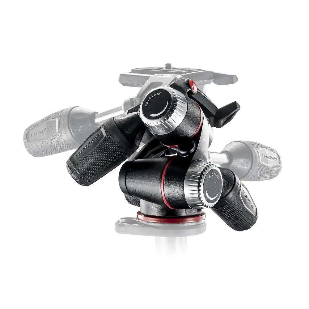 Manfrotto alumiiniumist 3-suunaline peadega statiivipea – kasutusnäide