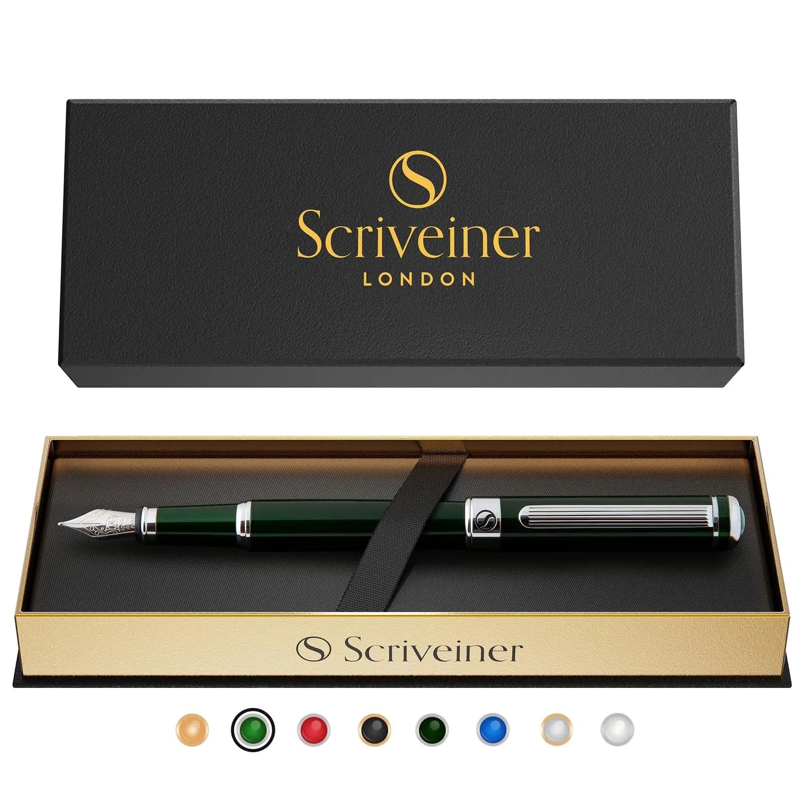 Scriveiner luksuslik roheline sulepea — elegantne kink – pilt 9