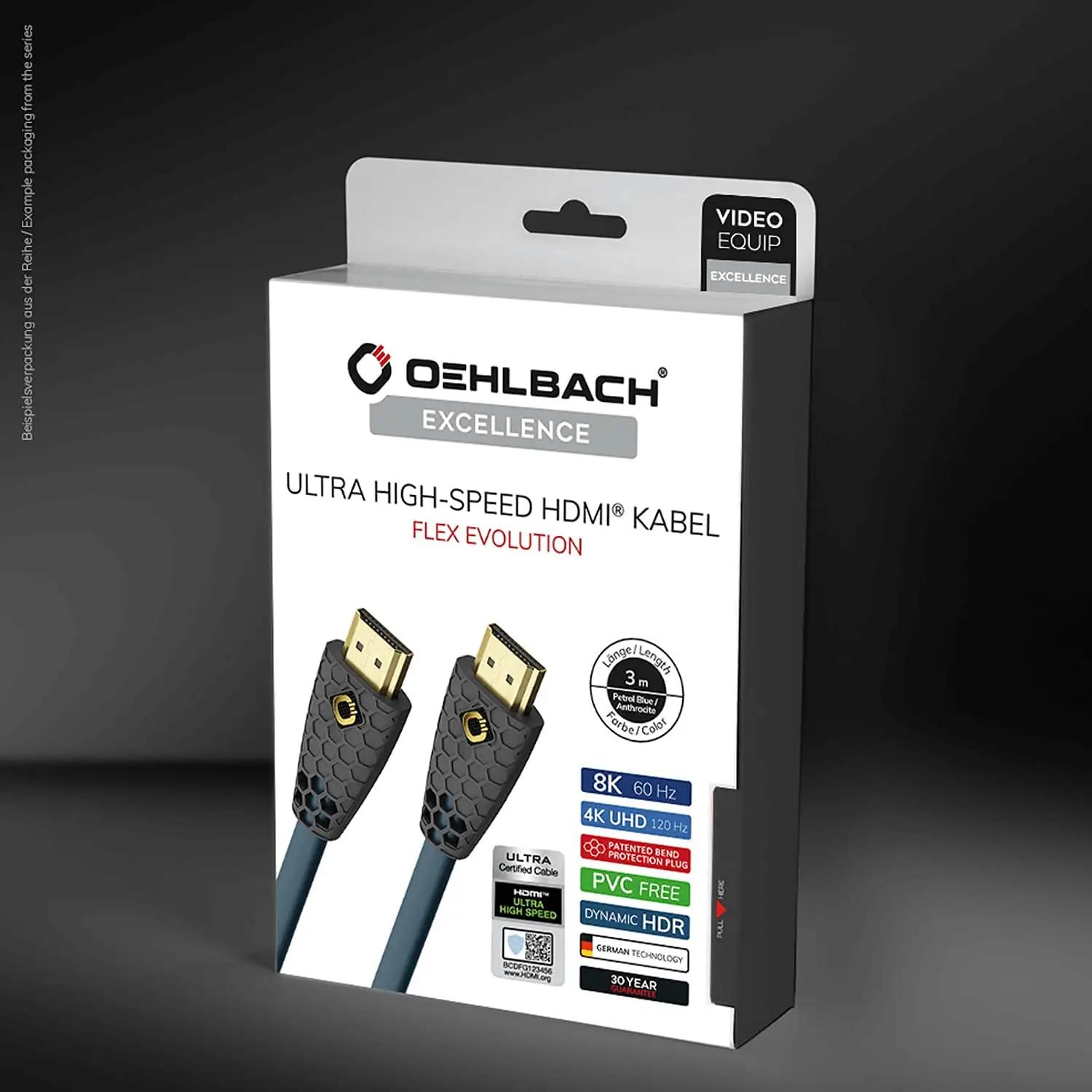 OEHLBACH kvaliteetne 8K HDMI-kaabel — vastupidav, 2 m – pilt 9