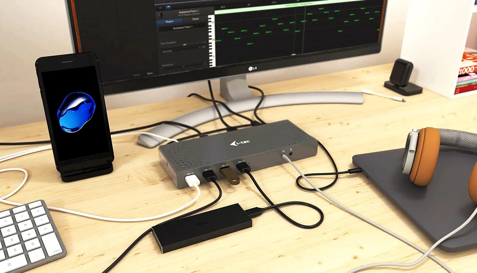 i-tec USB-C/A dokk 4K dual kuvamise võimalusega — mitmekülgne – pilt 8