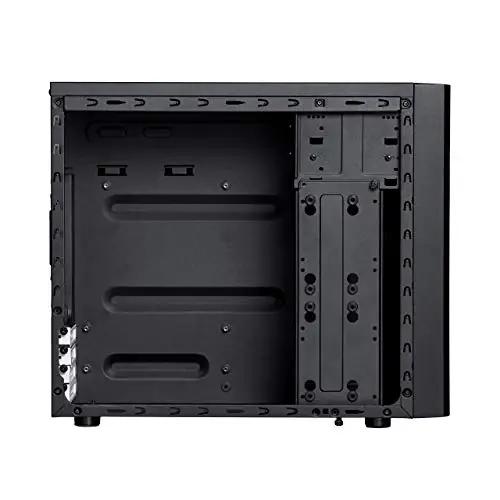 Fractal Design alumiiniumkorpus Core 1000 – kompaktne mängukast – pakend ja tarvikud