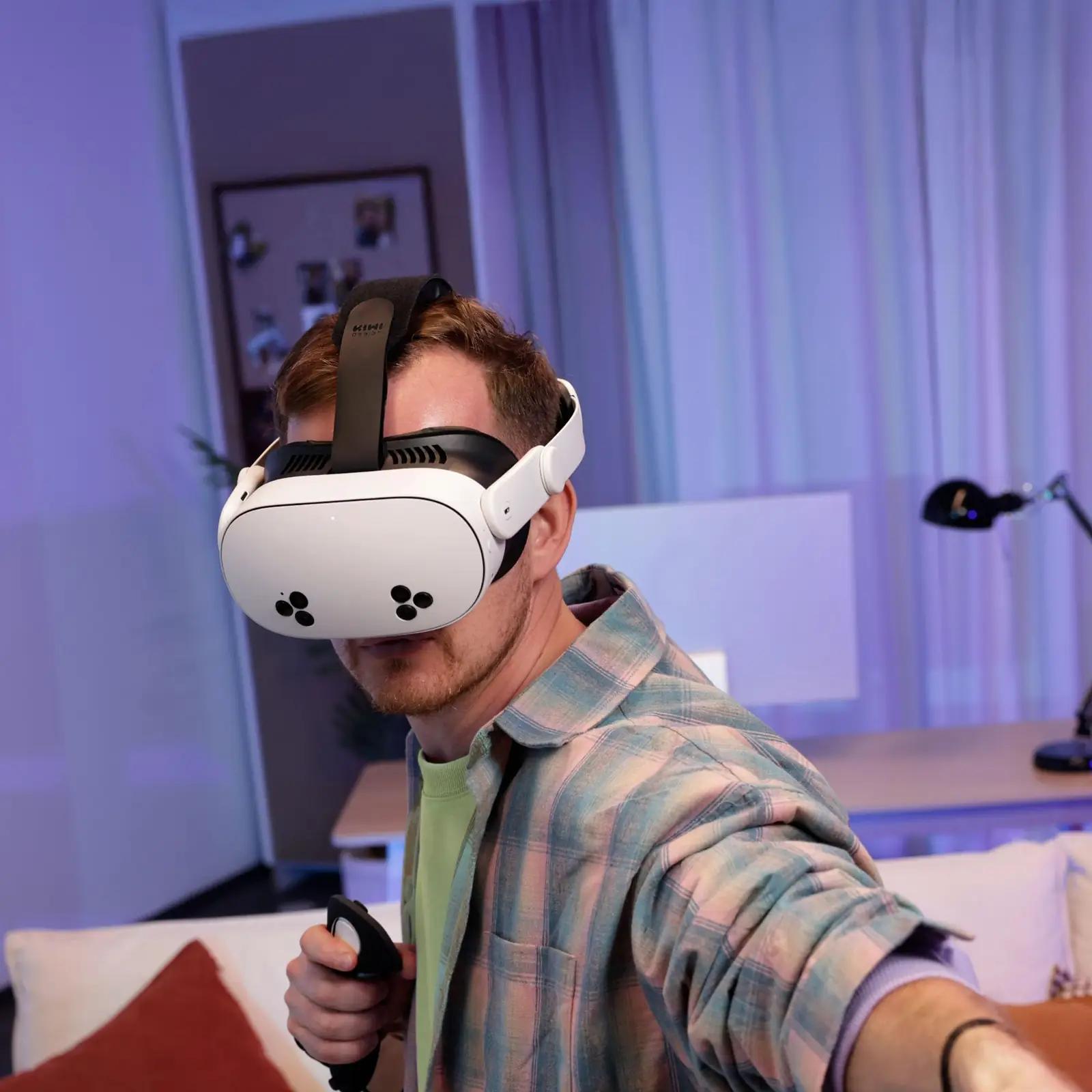 KIWI design mugav näokate VR‑peakomplekt — pehme materjal – pilt 8
