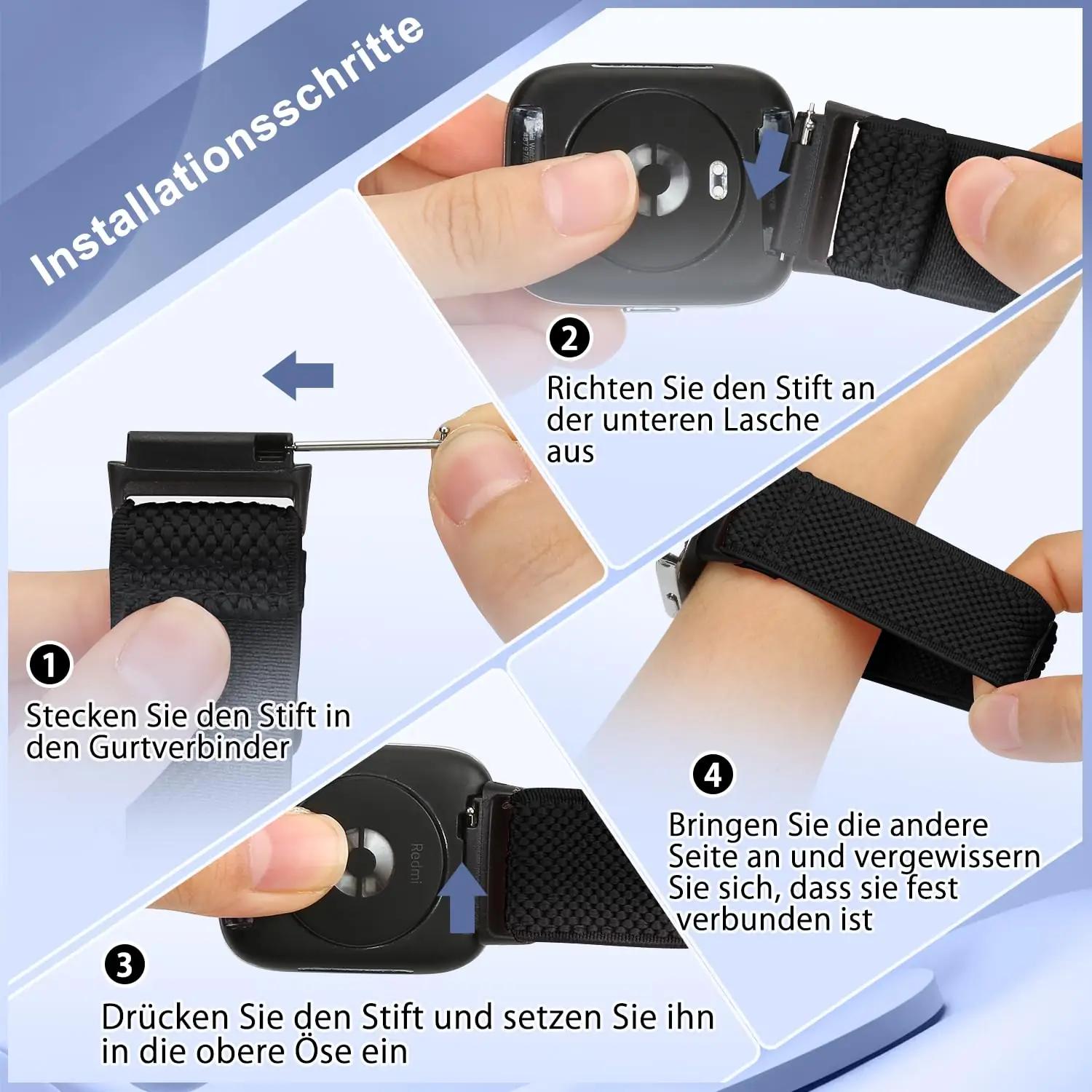 BTTNG pehme ja elastne spordirihm – stiilne asendus Redmi Watch 3 – lisavaade