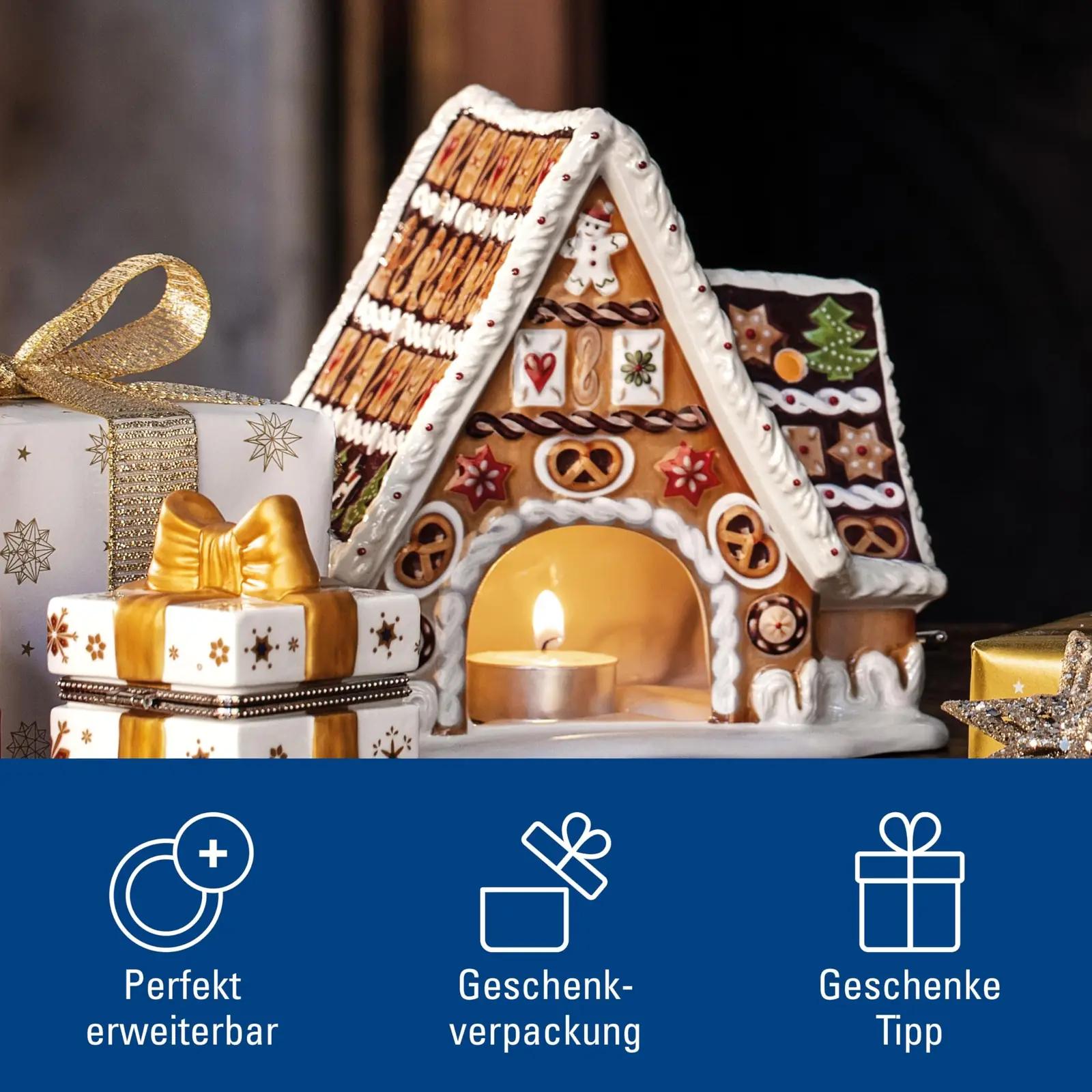 Villeroy & Boch portselanist piparkoogimaja – lisavaade