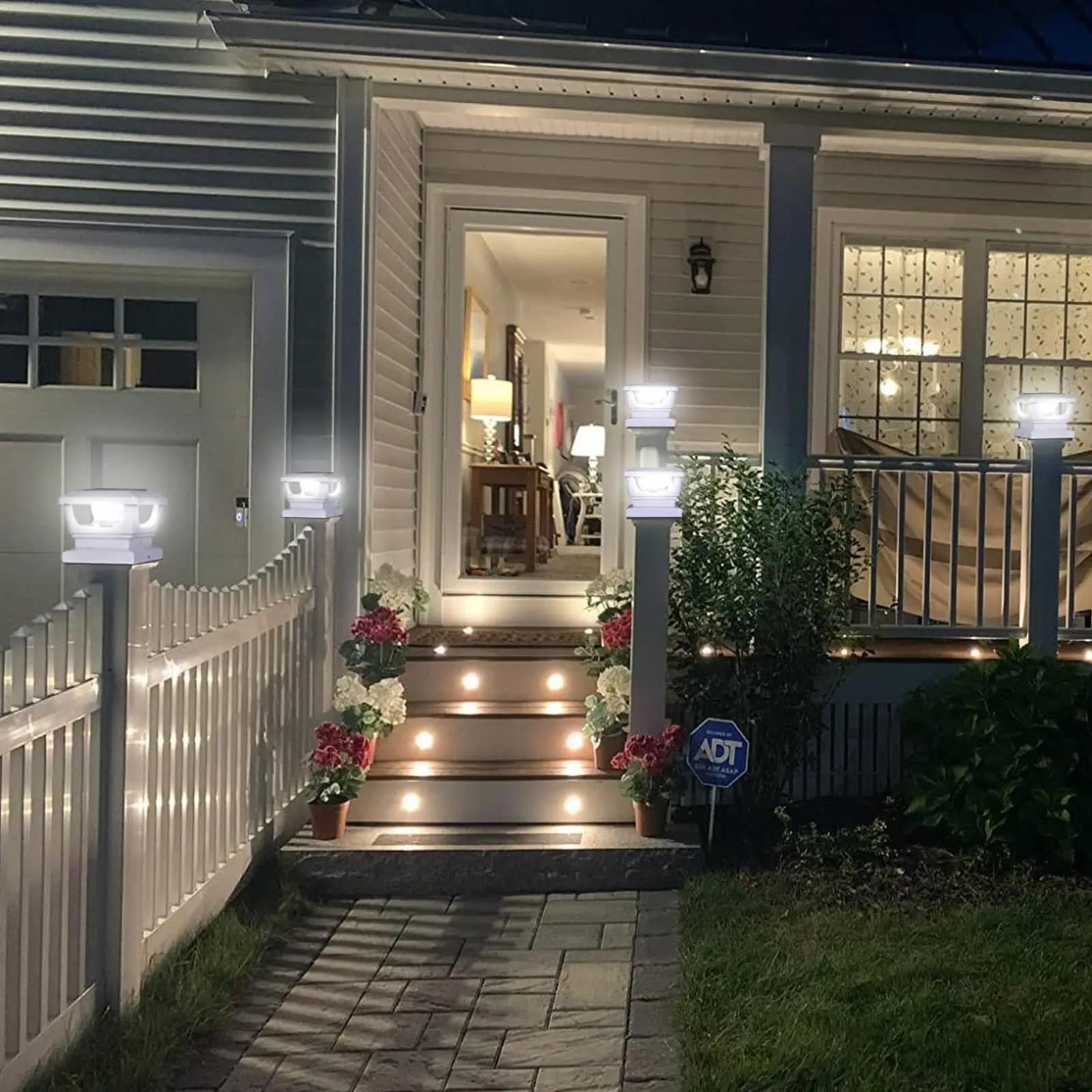 GEYUEYA Home valge ABS päikesekork aeda ja aeda kaitseks – pilt 7