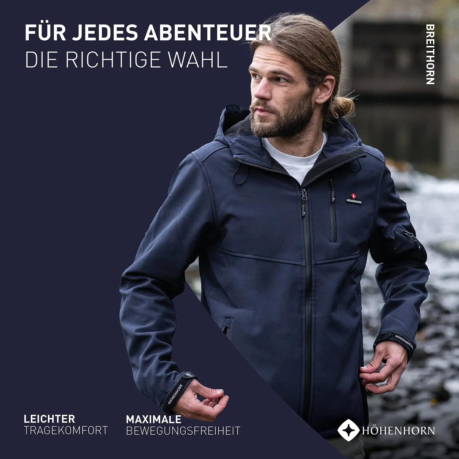 Höhenhorn pehme softshell-meestejope – kaitse ja mugavus XL – pilt 6