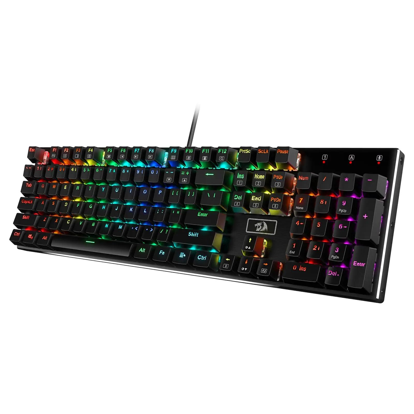 Redragon elegantne alumiiniumist mänguriklaviatuur —
