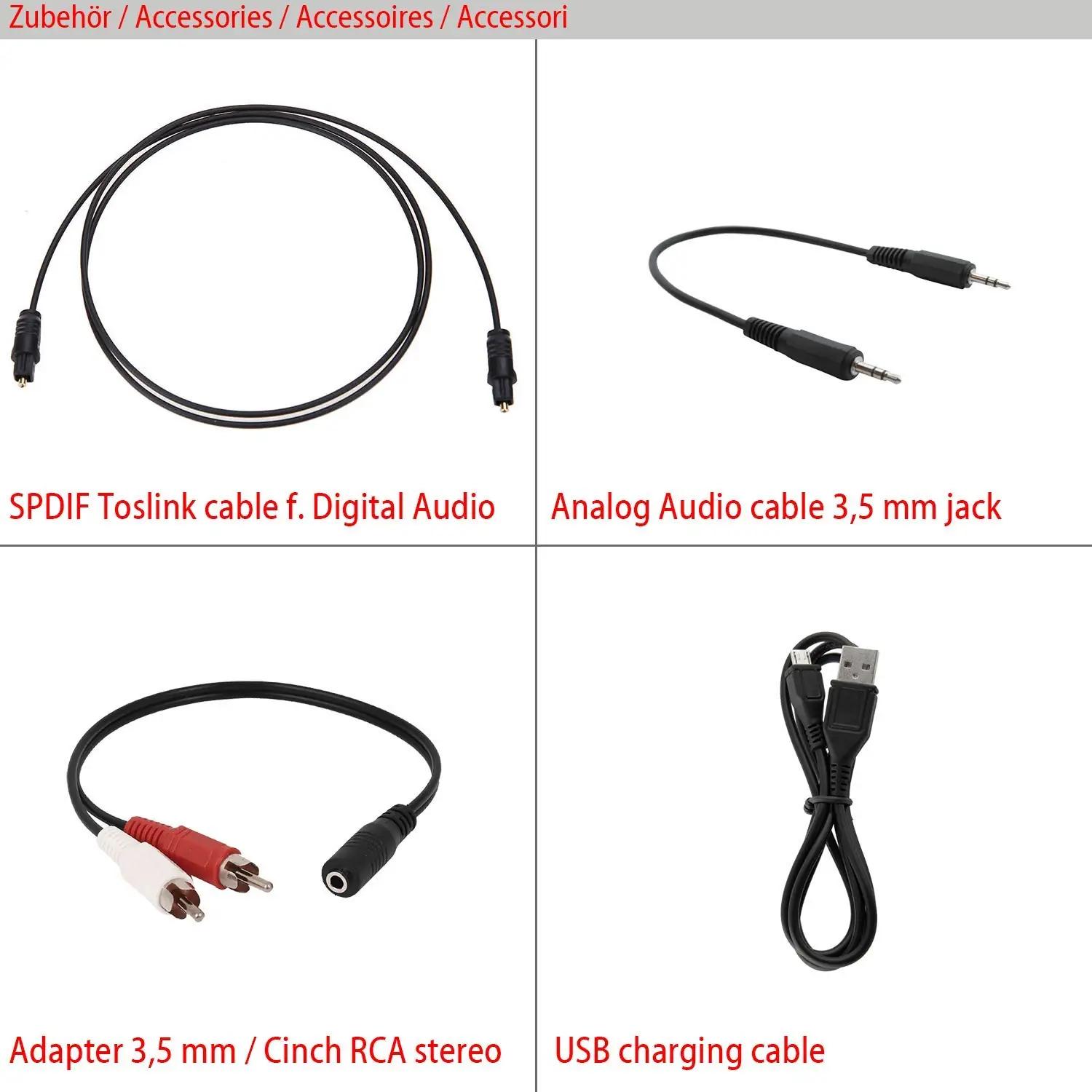FeinTech traadita audio-adapter — aku ja aptX tugi – lisavaade