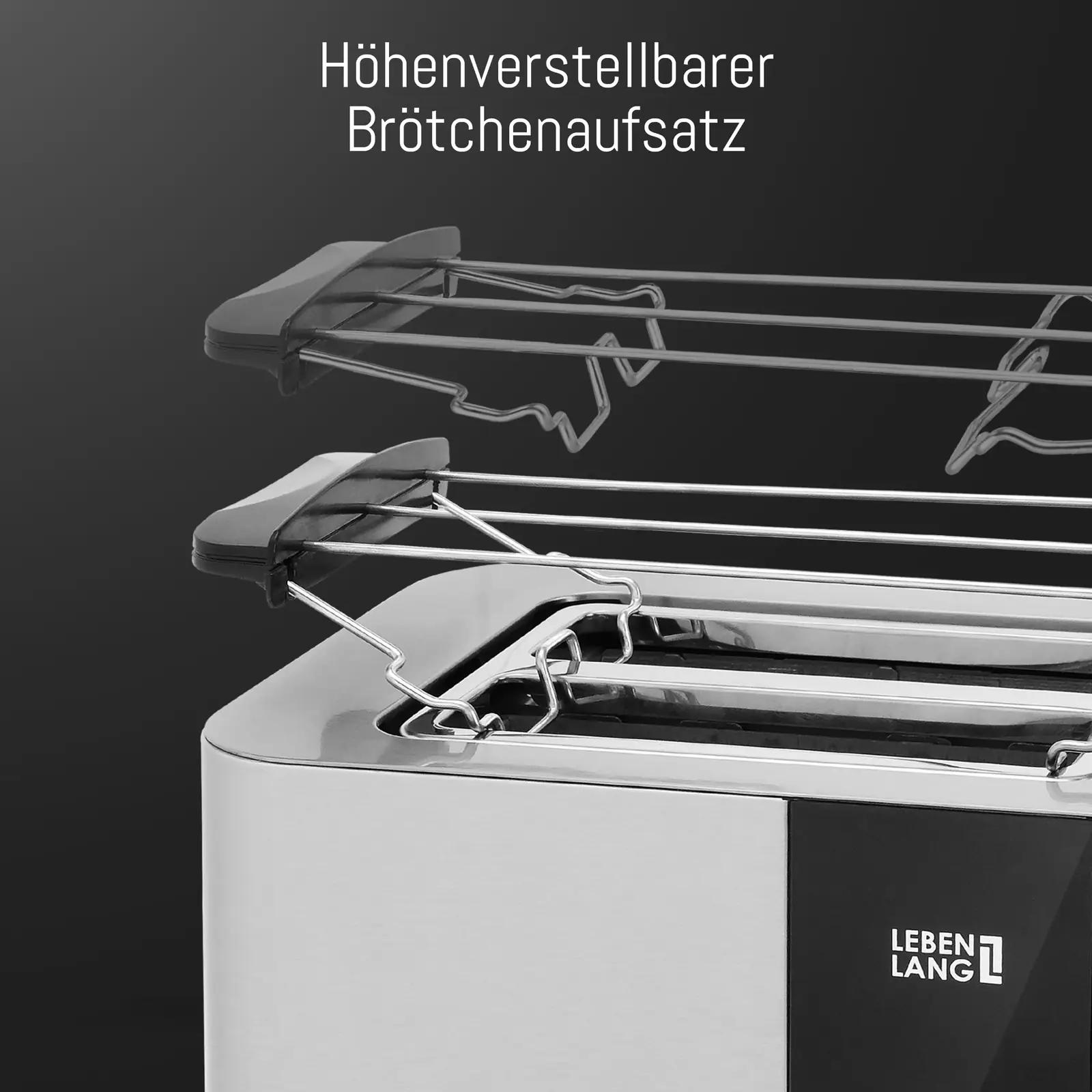 LEBENLANG roostevaba 4-viilu röster – suur ja võimas – kasutusnäide
