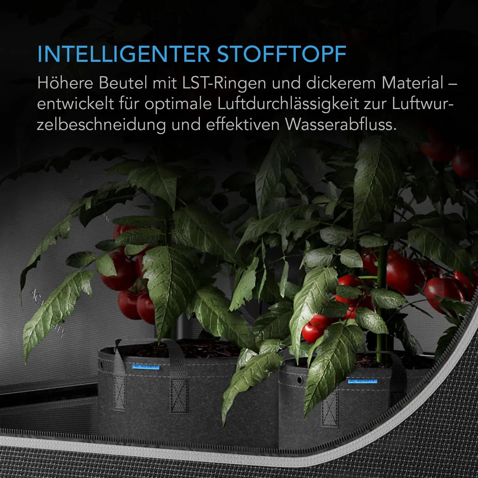 AC Infinity AC-PFP25 kotid – detailne lähivaade