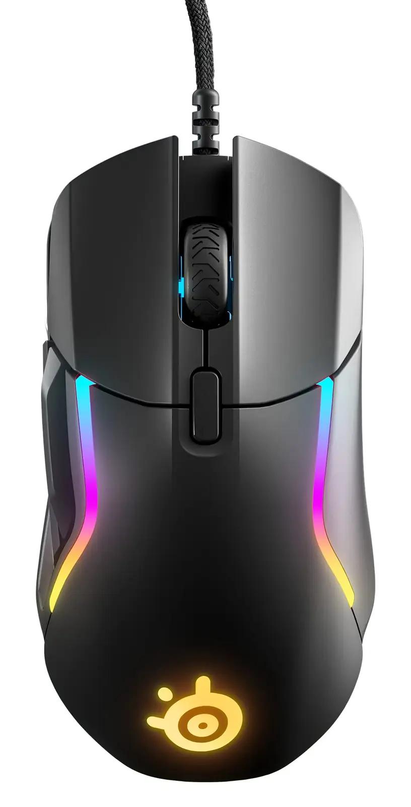 SteelSeries kerge mänguhiir Rival 5 — täpne ja ergonoomiline