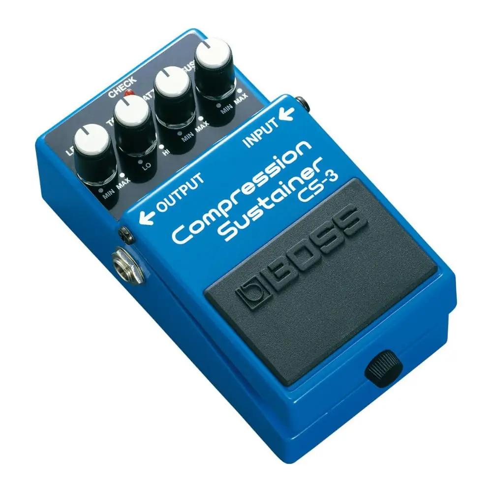 BOSS CS-3 kompressioonipeedaalid – detailne lähivaade