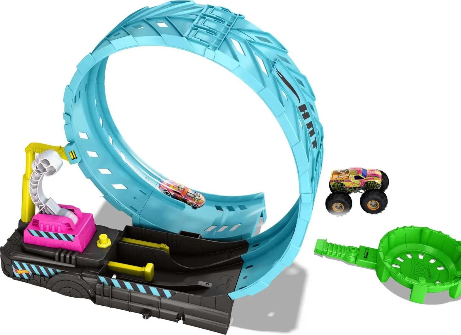 Hot Wheels monsterautode rada – looping ja heliefektiga mänguasi – lisavaade