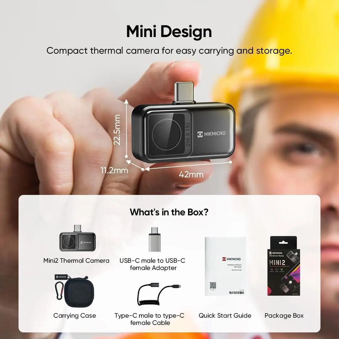 HIKMICRO soojuspildikaamera Mini2 — kompaktne inspekteerimiseks – pilt 9